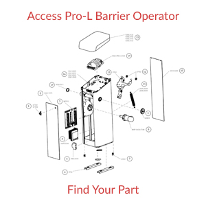 Part Finder | Magnetic AutoControl Gate Openers microdrive diagram 